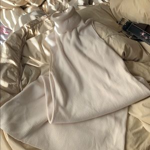 Sleeveless sweater dress